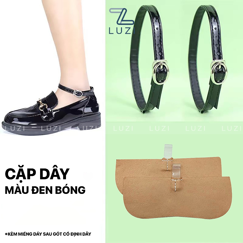 อุปกรณ์เสริมสายรัดรองเท้ากันลื่นพร้อมสติ๊กเกอร์ Luzi PK_13