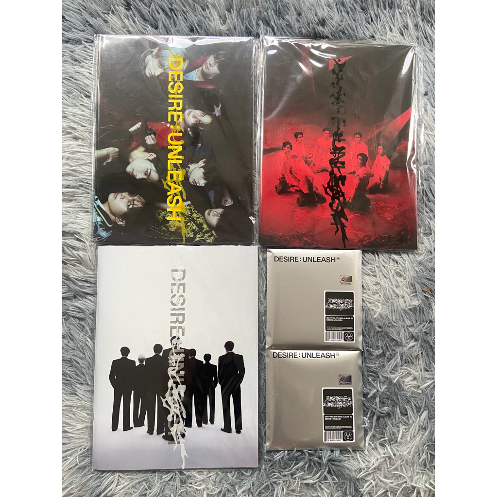 จัดส่ง Enhypen Desire: อัลบั้มภาพ Unleash
