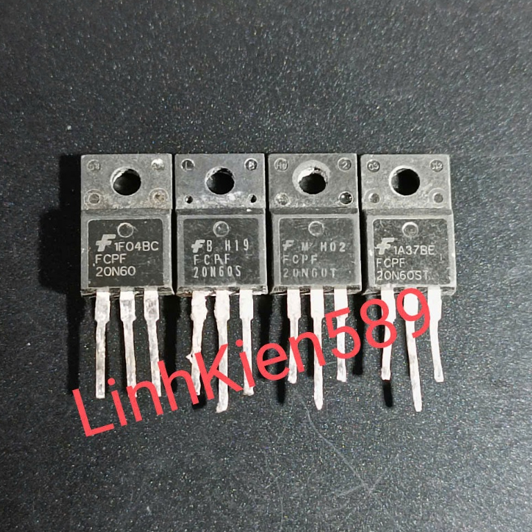 Mosfet FCPF20N60 20N60 20N60S 20N60T 20N60ST 20A 600V TO-220 CHANNELS N DISASSEMBLY