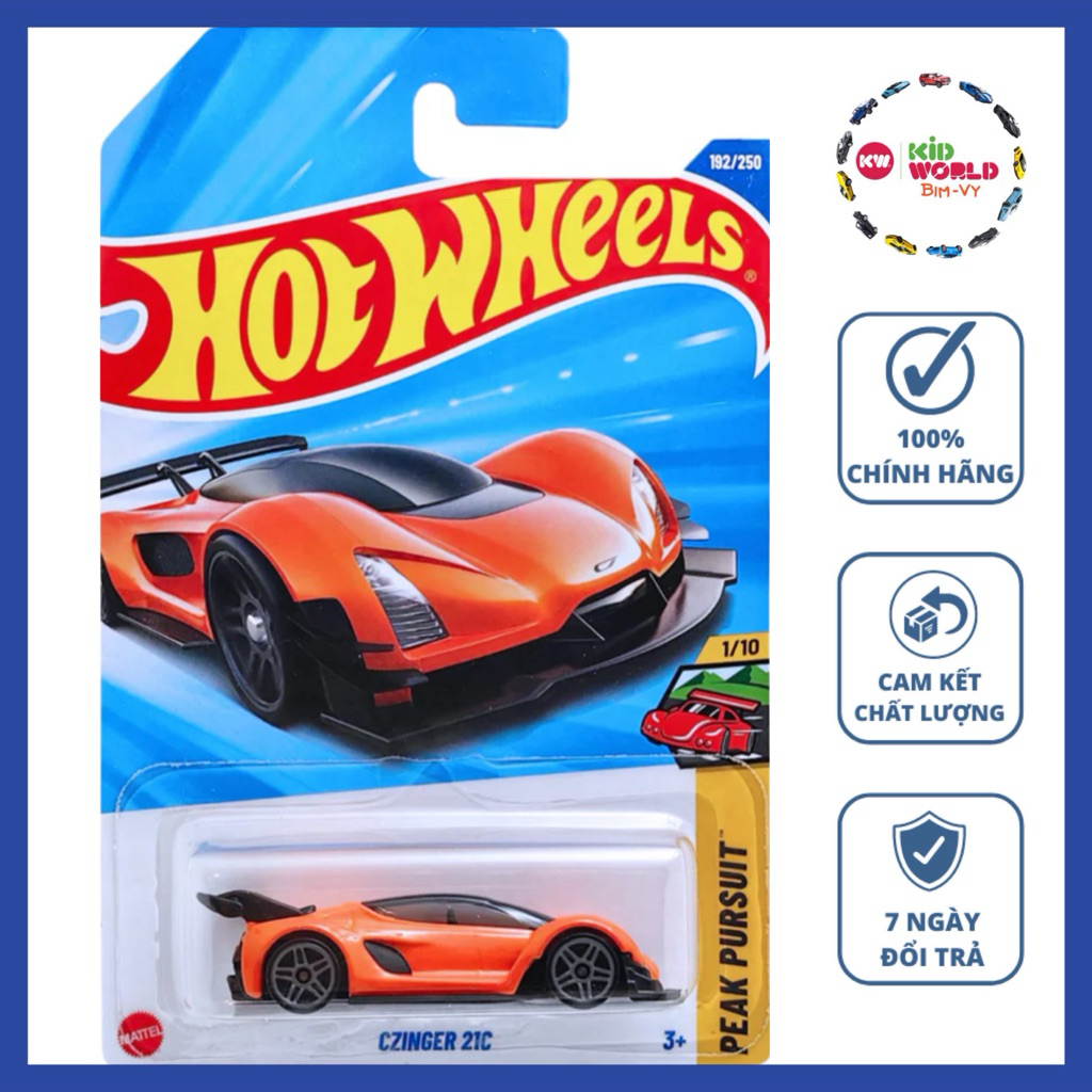 Hot Wheels รถโมเดล CZinger พื้นฐาน 21C JBB31