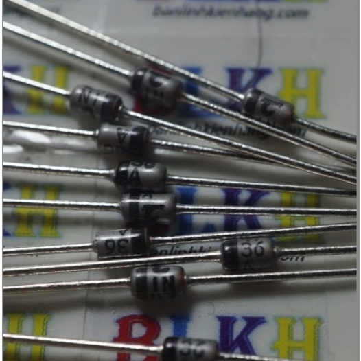 20 Diode Zener 1N4736 6.8V ยี่ห้อ Vishay
