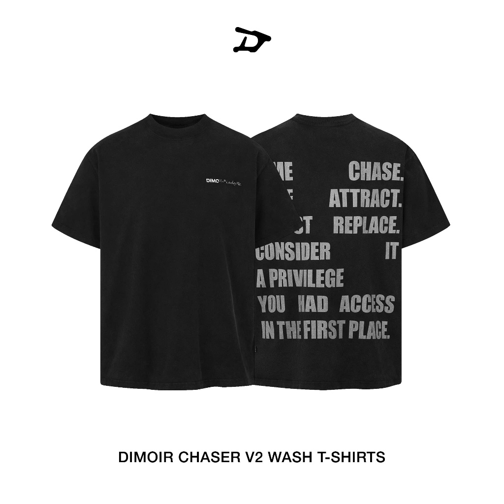 เสื้อยืด DIMOIR CHASER V2 สี Wash