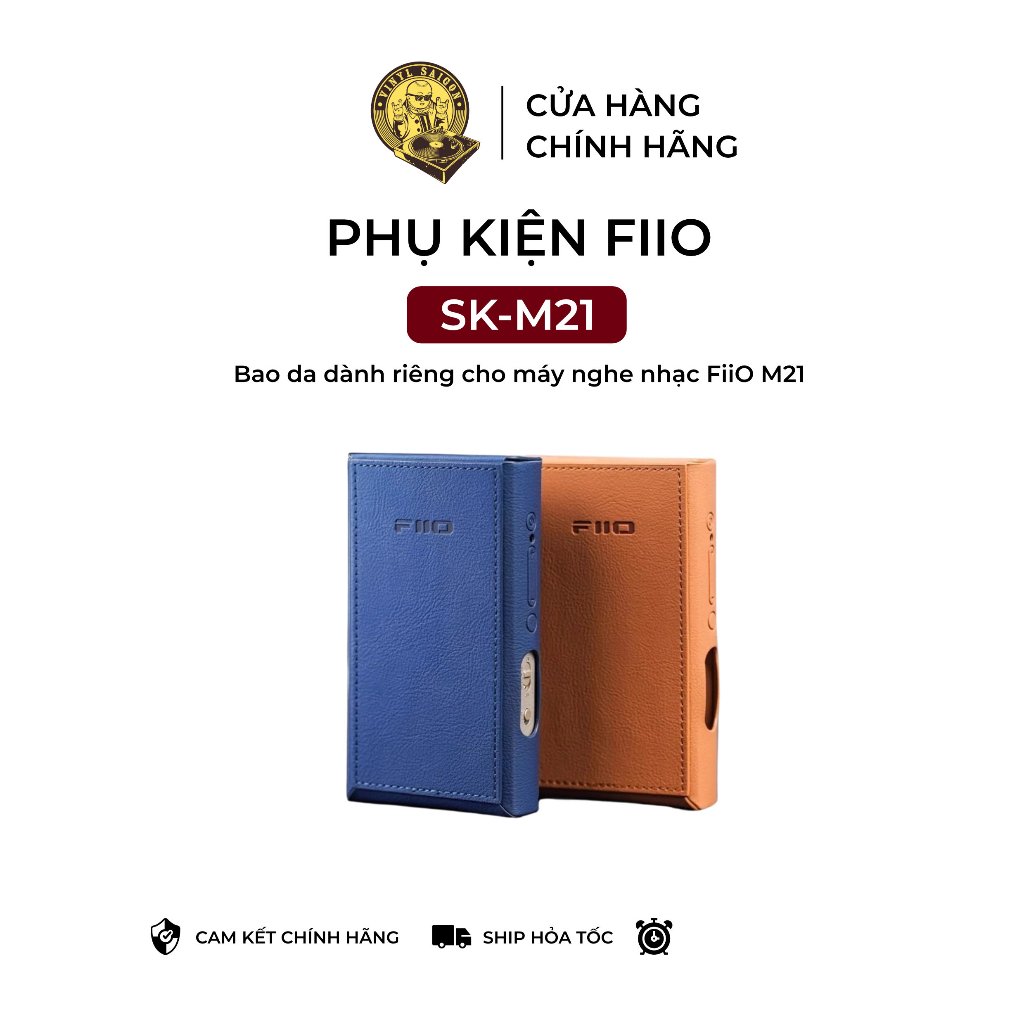FiiO SK-M21 เคสหนังป้องกันโดยเฉพาะสําหรับเครื่องเล่นเพลง FiiO M21
