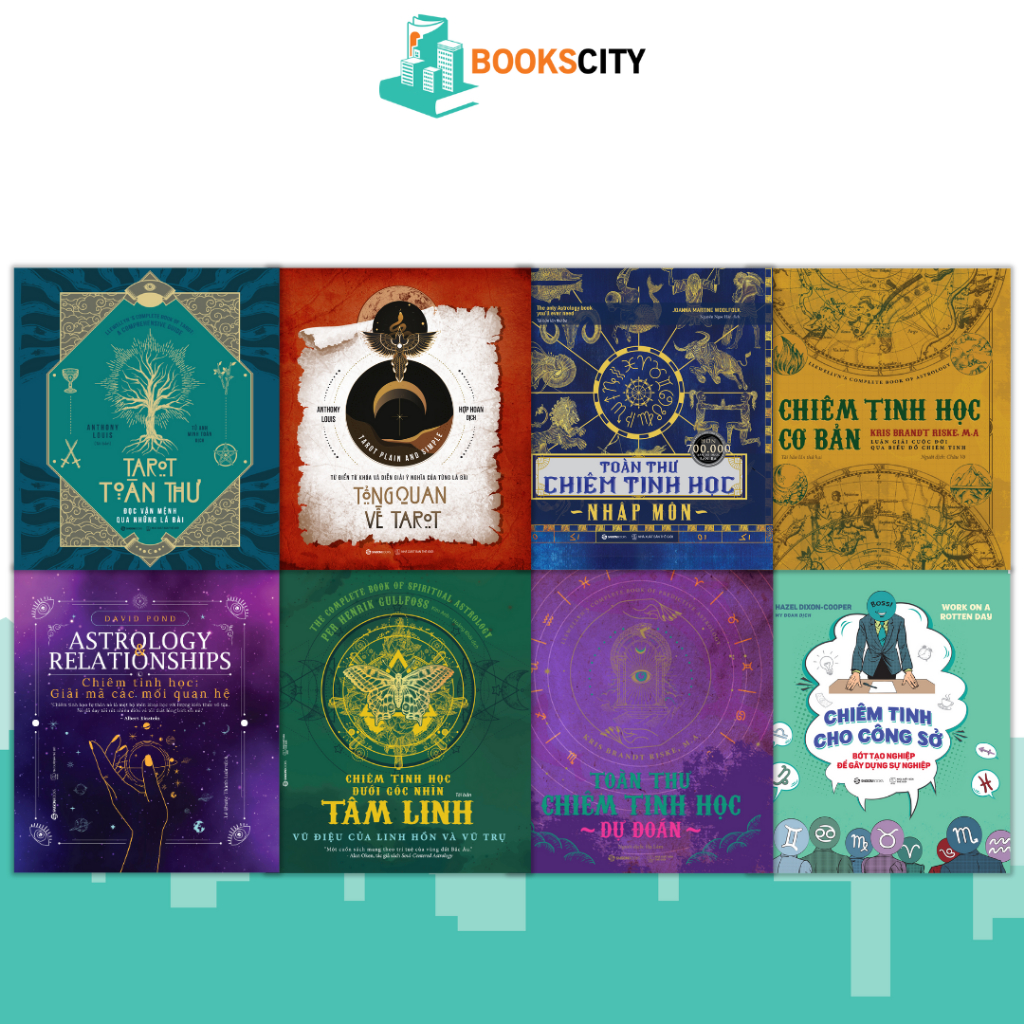 หนังสือลึกลับครบชุด 08 เล่ม - Astrology & Tarot