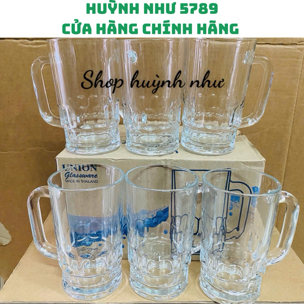 [GENUINE]ชุดถ้วยแก้ว 6 ชิ้น UG999/ 385ml - แก้วหนาสําหรับงานหนัก