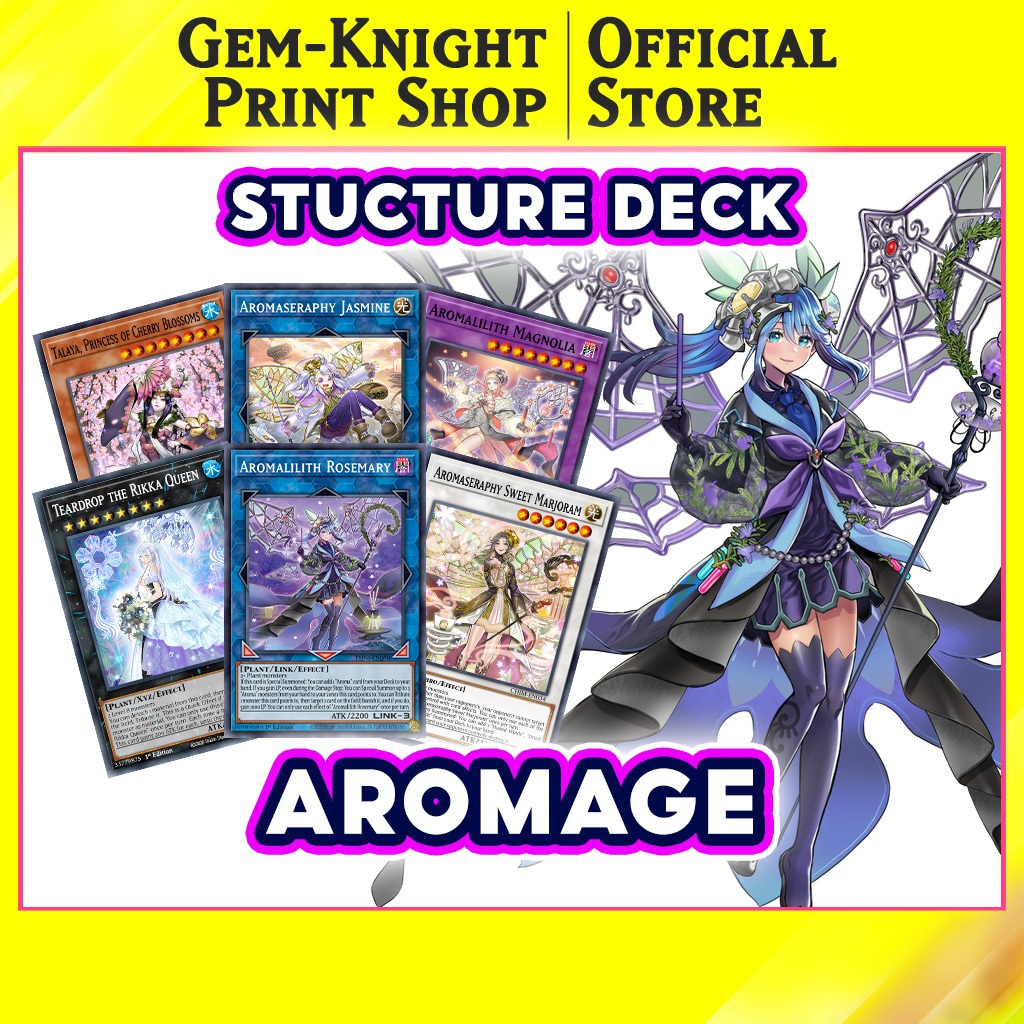 [การ์ดพิมพ์ลาย] Yugioh Deck - Aromage Deck