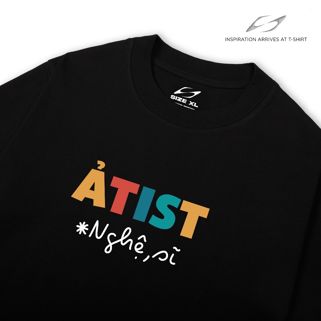 Oversize Artist Shirt - Artist, Funny Artist Work, Office Unisex Mens - เสื้อยืดผ้าฝ้ายพิมพ์ลาย 260G