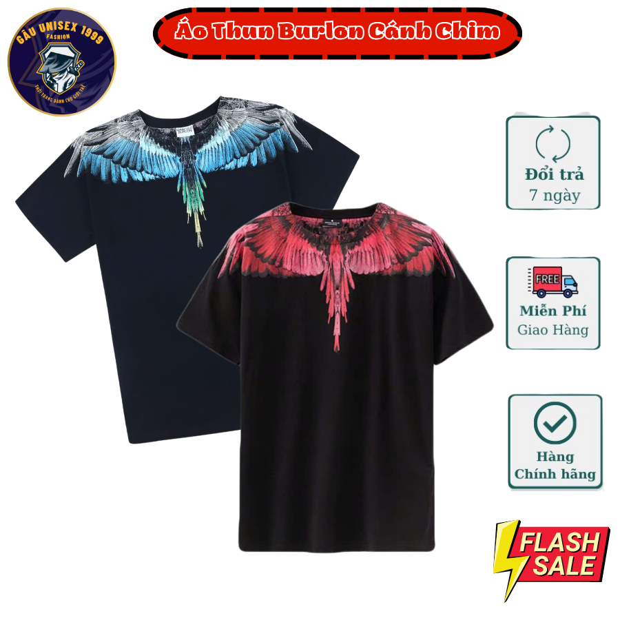 เสื้อยืด Tagged Flamingo คอกลม ผ้าฝ้ายหนาและเท่