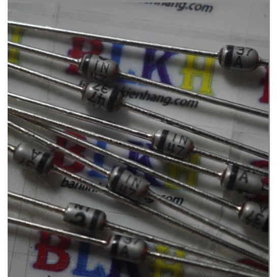 20 Diode Zener 1N4737 7.5V ยี่ห้อ Vishay