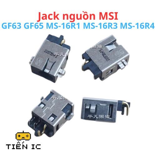 Power Jack MSI GF63 GF65 GF75 MS-16R1 MS-16R3 MS-16R4 & ASUS X402 X402C X502 X502CA - ใหม่เอี่ยม [IC