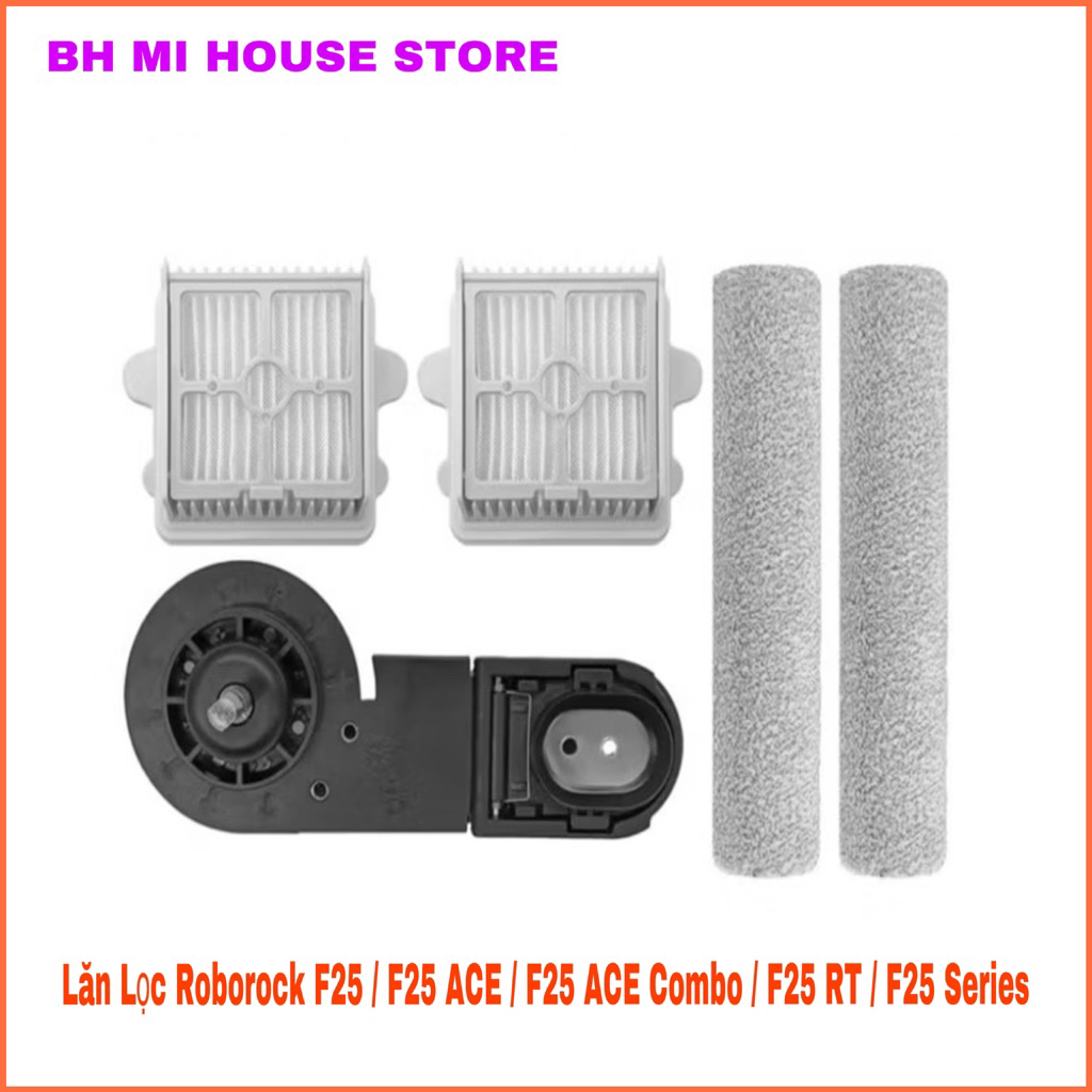 Roborock F25 / F25 ACE Combo / F25 ACE / F25 RT / F25 Series อุปกรณ์ลูกกลิ้งกรอง.