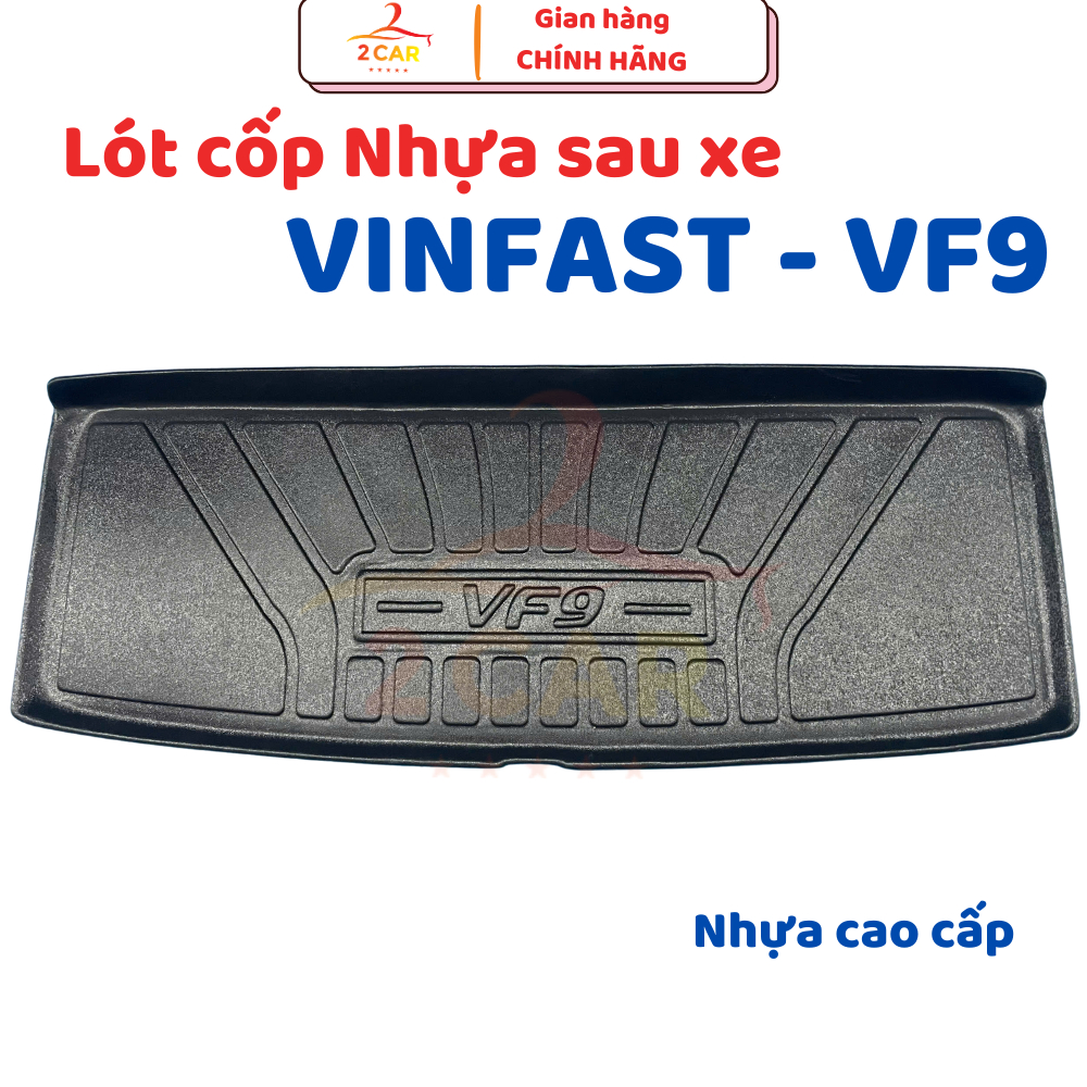 Vinfast VF9 แผ่นซับท้ายรถพลาสติก สวยสุดๆ ทนทานสุดๆ กันน้ํา ไร้กลิ่น เข้ากับตัวรถได้อย่างลงตัว_2CAR