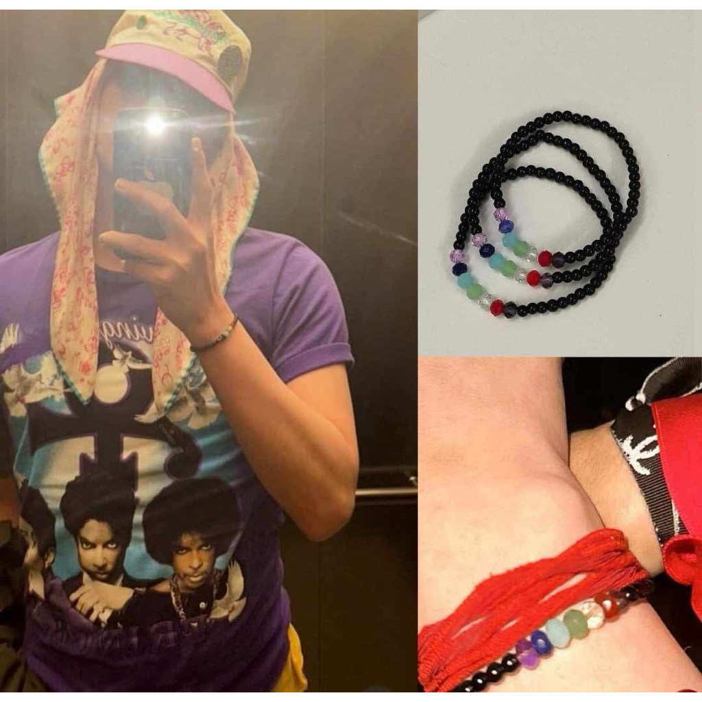 ช่วงเวลาราคาถูกกับ GDR@GON Ji Yong oppa - สร้อยคอลูกปัดห้าสี