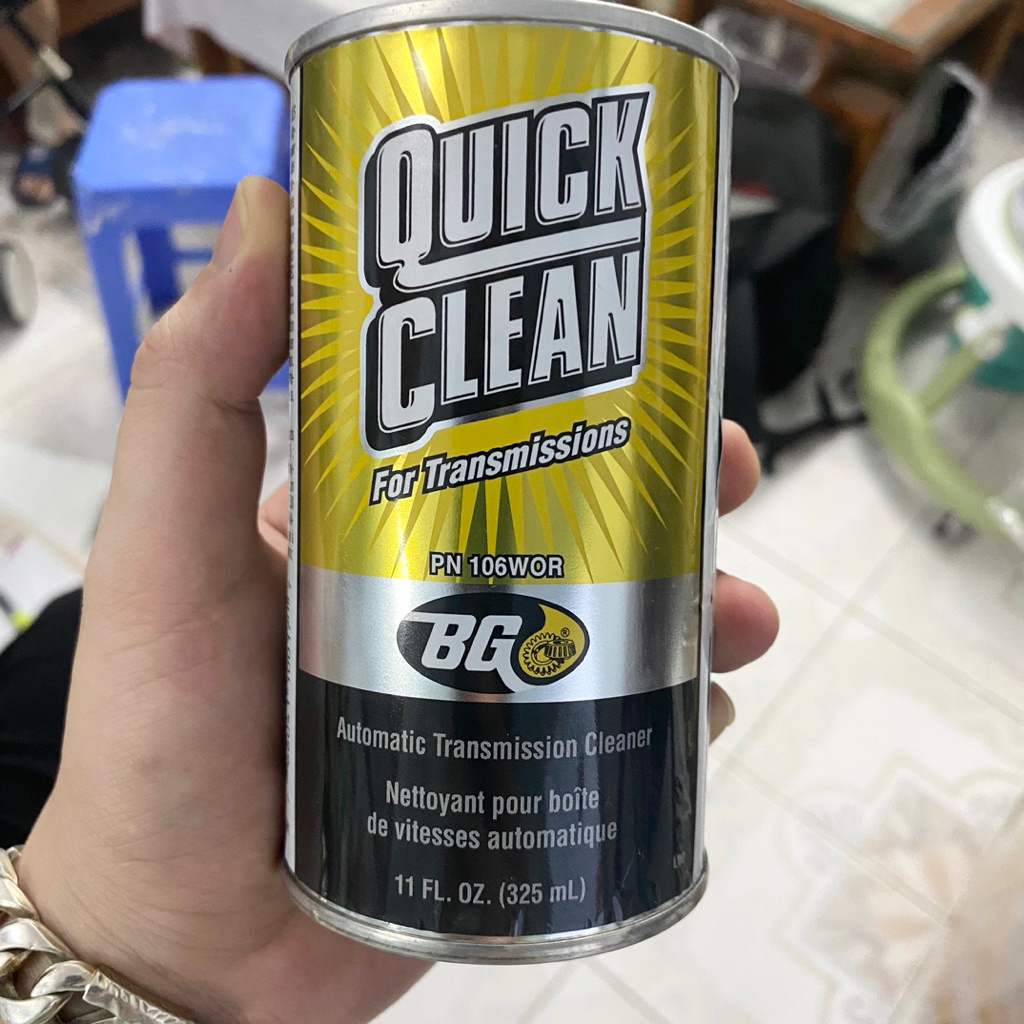 BG Quick Clean PN106WOR น้ํายาทําความสะอาดกระปุกเกียร์รถยนต์