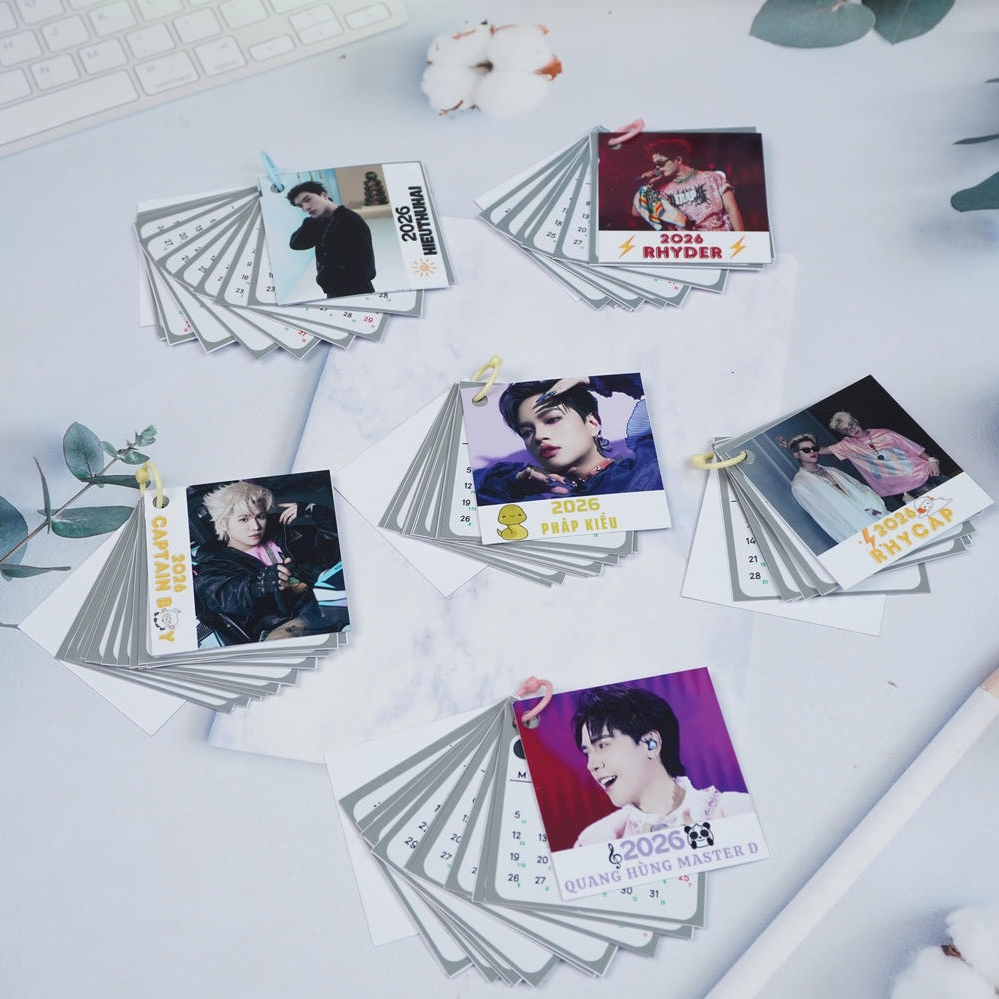 2026 ปฏิทินจิ๋ว Idol VN TooYoo BK01956