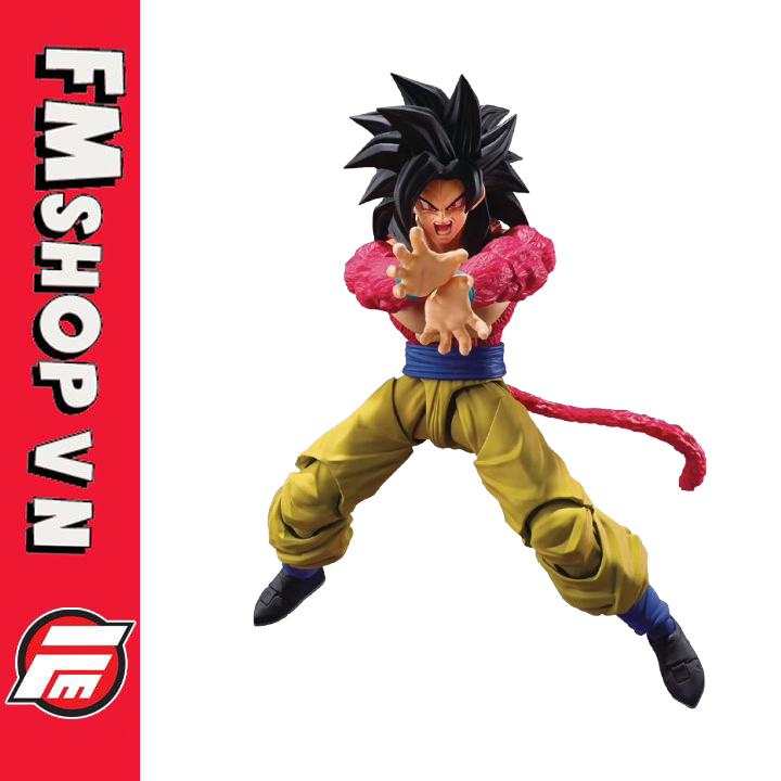 โมเดลตัวละคร Dragon Ball SHF Goku SSJ4 BL