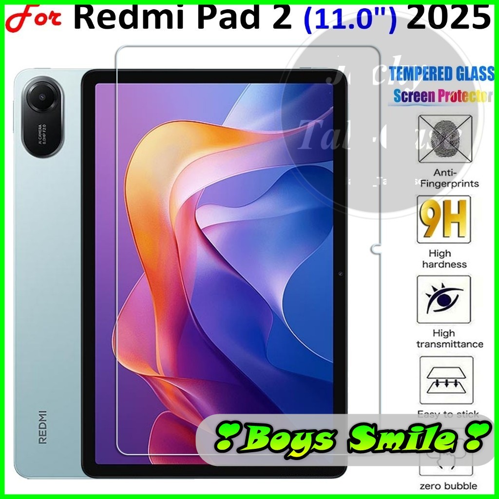 ฟิล์มกันรอยหน้าจอแกร่งสําหรับ Xiaomi Redmi Pad 2, Redmi Pad2 11" 2025