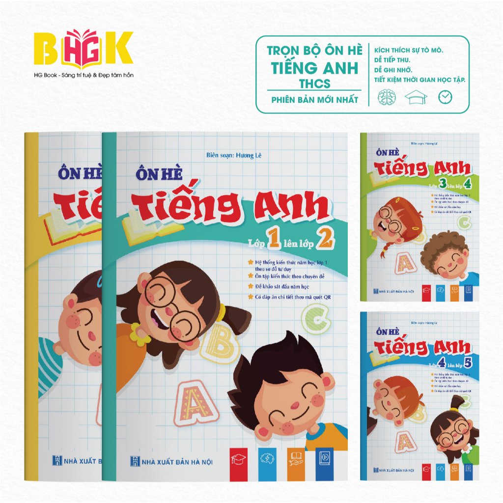 หนังสือชุดรีวิวฤดูร้อนภาษาอังกฤษจากชั้นประถมศึกษาปีที่ 1 ถึง ป.4 - ระบบความรู้ ตาม Mind Map - สํานัก