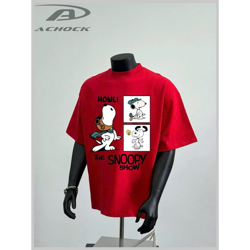 Ch.rom เสื้อยืด unisex ลายหัวใจ ผ้าคอตตอน 2c หนาแท้ 4