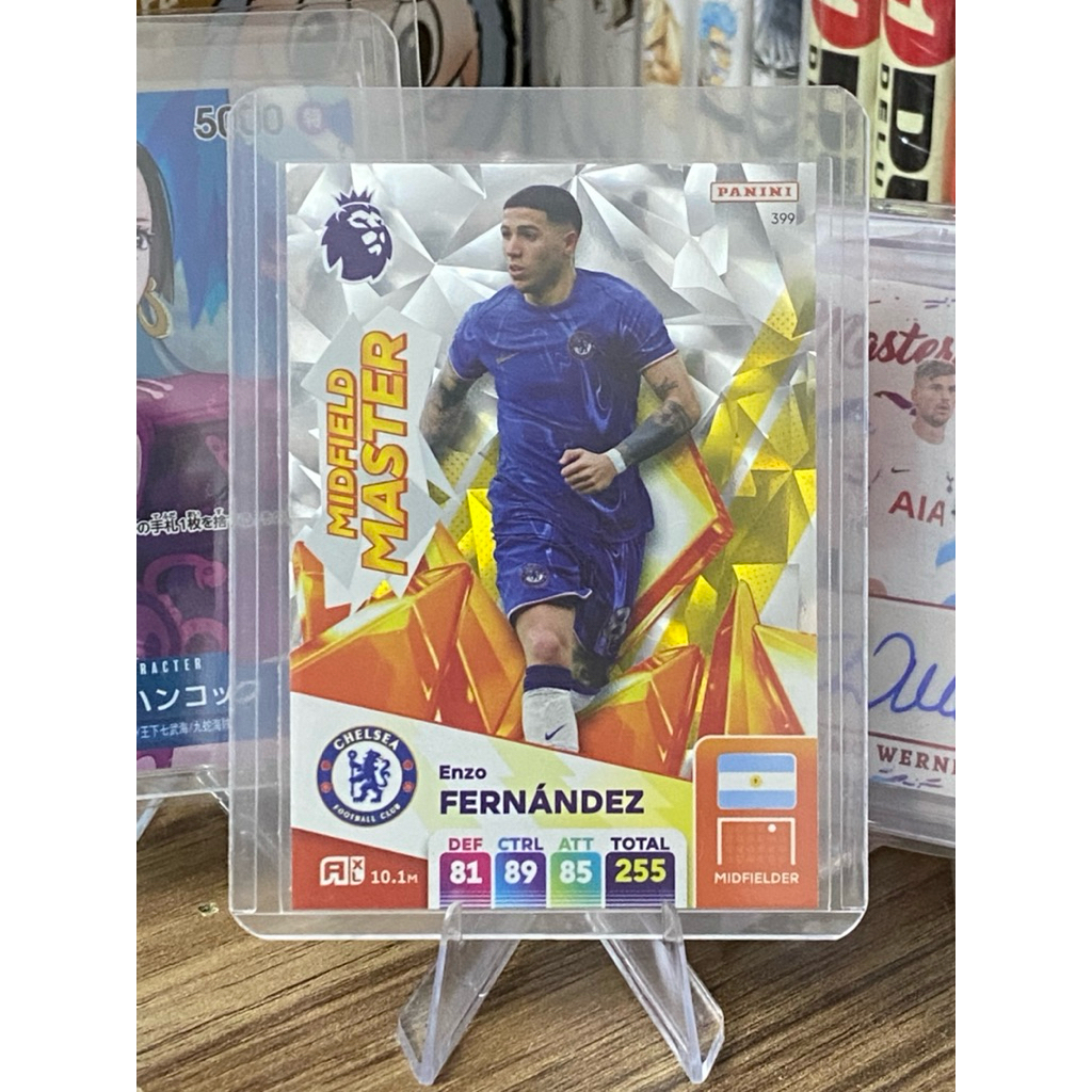 การ์ดเครื่องเล่น Enzo Fernandez Panini Adrenalyn Premier League 2025 399