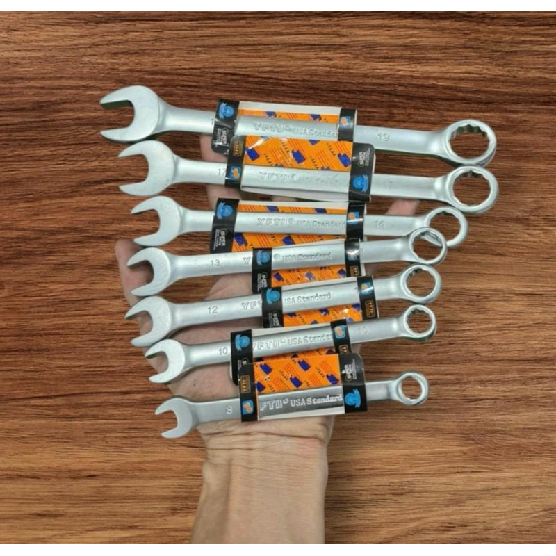 ประแจกระบอก Yeti USA จาก 8mm-19mm