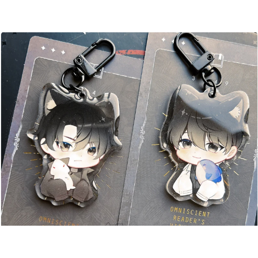 ดูพอยต์ของผู้อ่าน Omniscient ORV Kim Dokja KDJ และ YJH เครื่องรางพวงกุญแจปลาหมึกและปลาซันฟิช