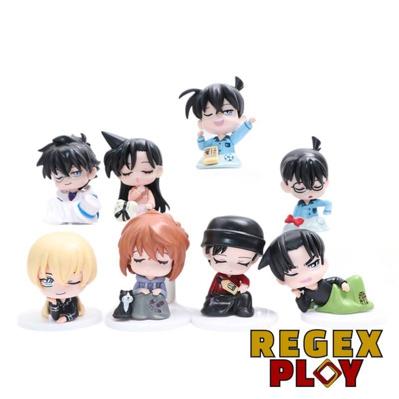 (พร้อมกล่อง) Blind Box/Blind Box of 8 Cute CONAN B8 Models Extremely Sharp Random Blind Box โมเดลการ