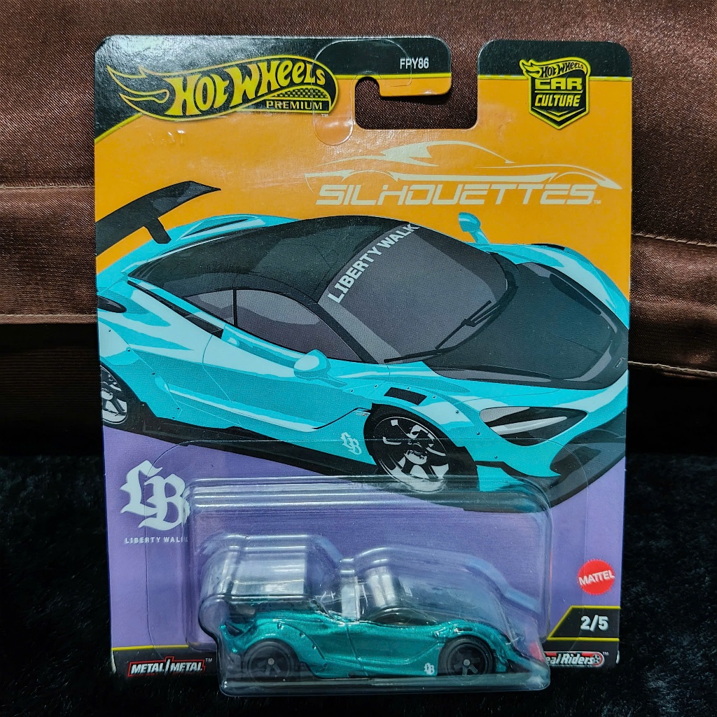 [มีจําหน่าย - FAST] Hot Wheels PREMIUM SILHOUETTES โมเดลรถ - LB-Works McLaren 720S Blind Box Winter 