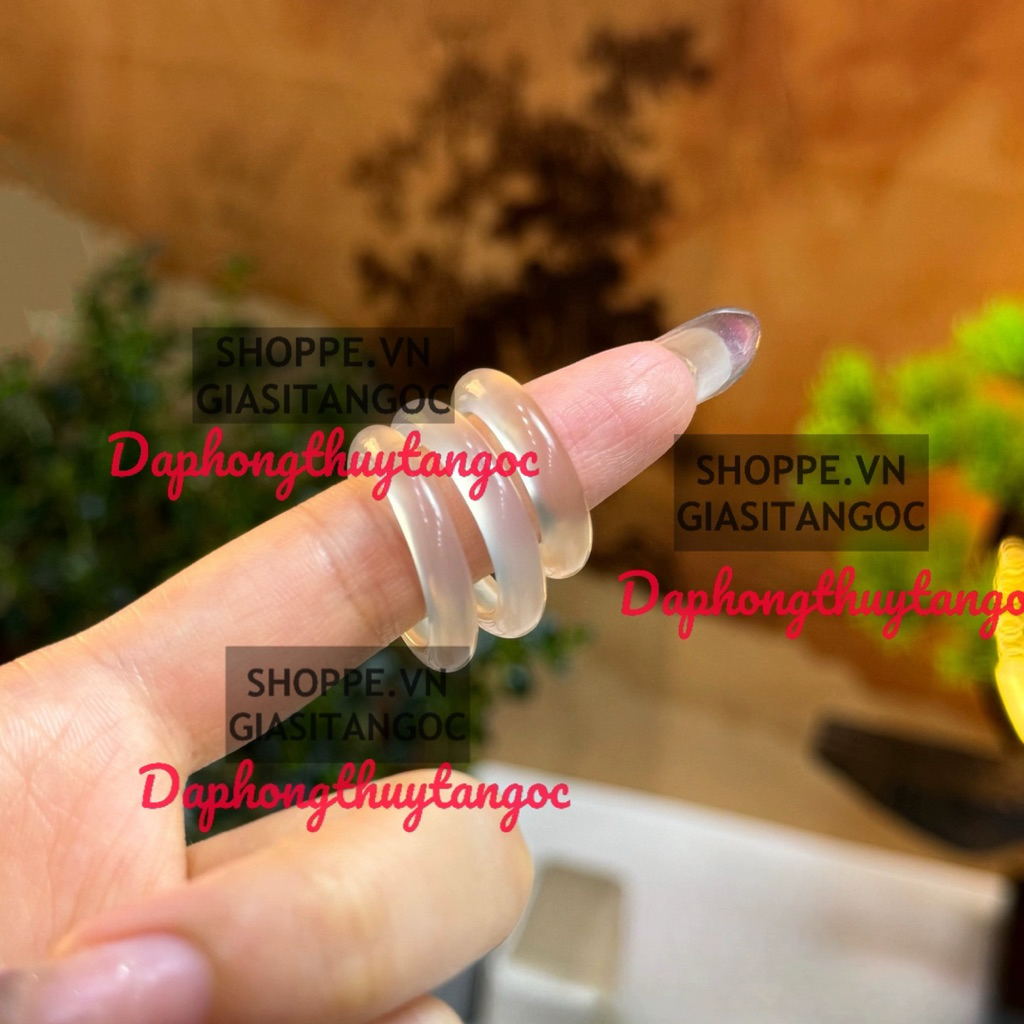 แหวนรหัส Bach Nguyet Quang Vip ขนาด 16-19mm พร้อมความคมชัด