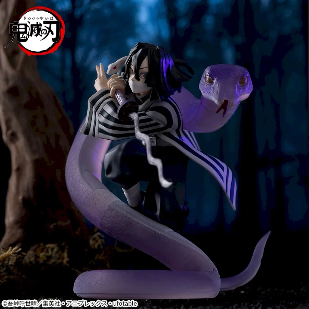 [SEGA] Kimetsu no Yaiba Xross Link Obanai Iguro Hashira Training Arc Figure | โมเดล Obanai Iguro