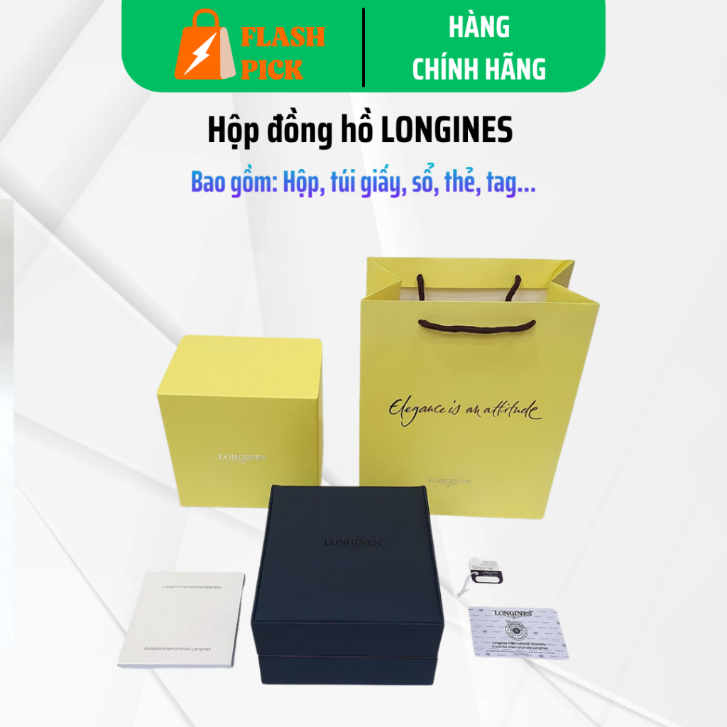 Flash Pick LONGINES กล่องนาฬิกา fullbox