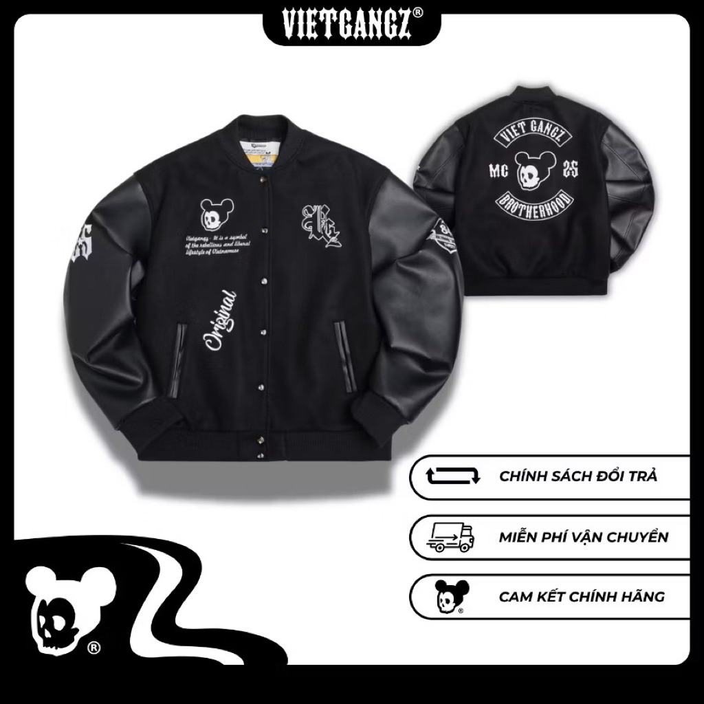 Vietgangz Varsity Jacket MC VER 02