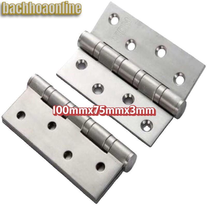 บานพับสแตนเลส 100mmX75mmX3mm SEND