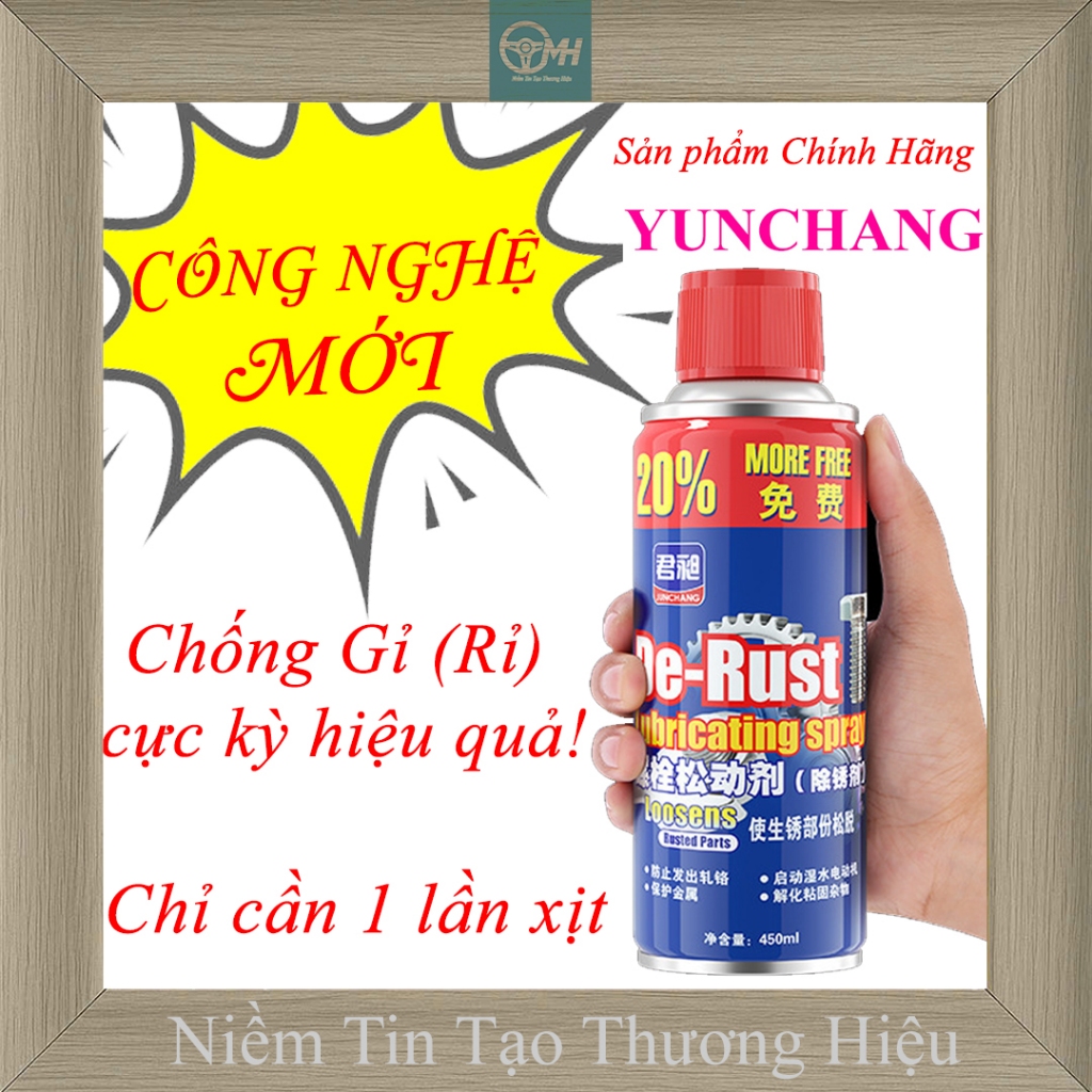✨ YUNCHANG ANTI-RUST SPRAY - โซลูชั่นปกป้องโลหะภายนอกสําหรับครอบครัวและรถยนต์! ✨