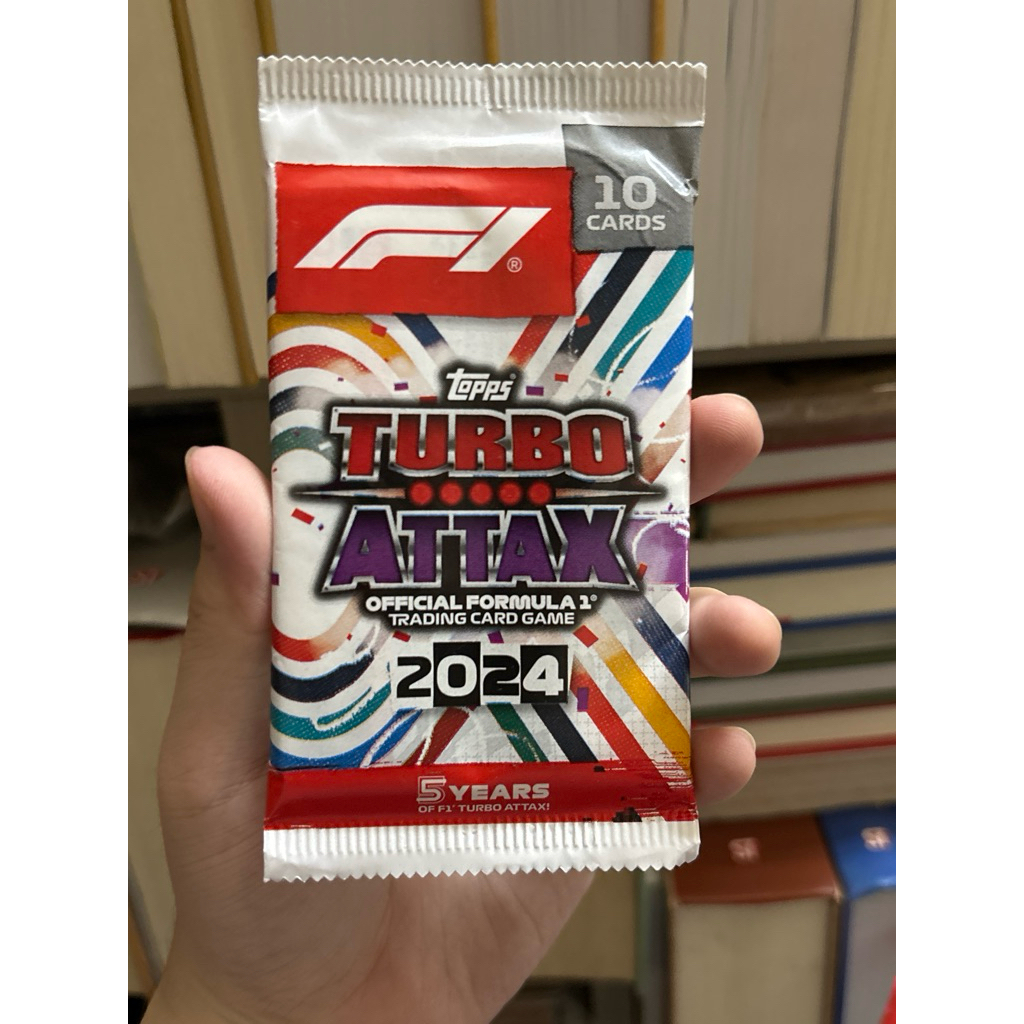 แพ็ค 10 F1 TOPPS TURBO ATTAX 2024 RACING HAND CARDS (นําเข้าจากอังกฤษ)