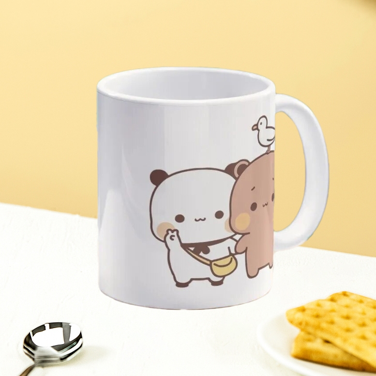 Bubu Dudu แก้วเซรามิคพิมพ์ลายน่ารัก