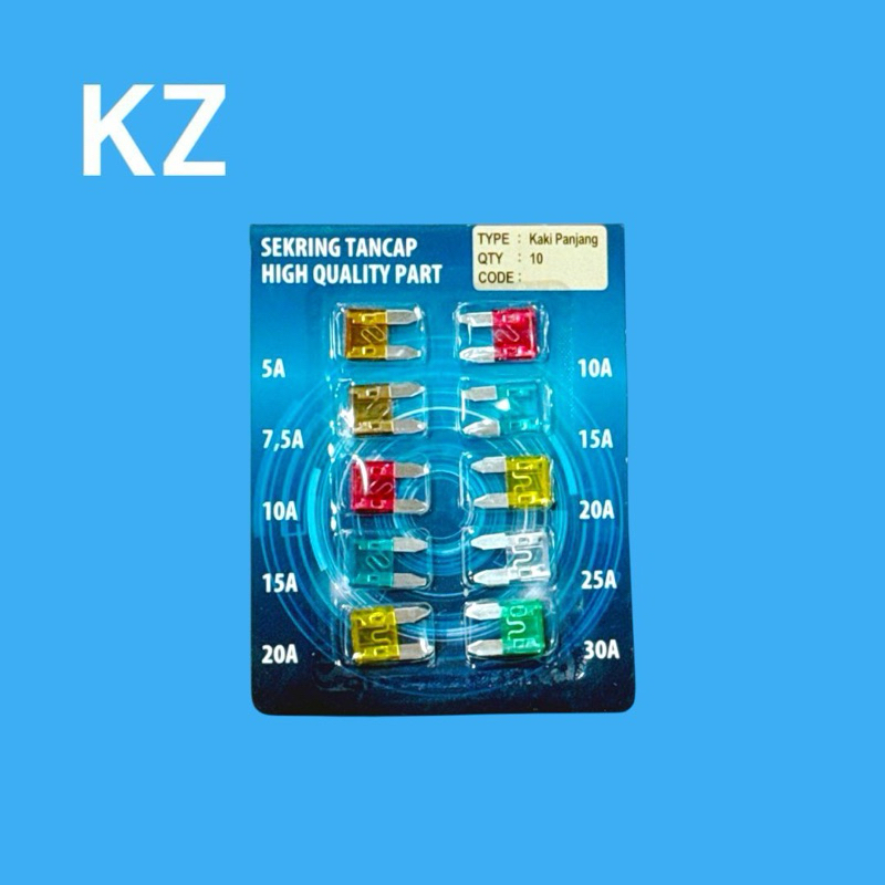 FUSE 5A>30A VARIO 150 / SONIC 150 / WINNER V1V2V3 / AB / VISION (USE ALL CARS) (KZ )-