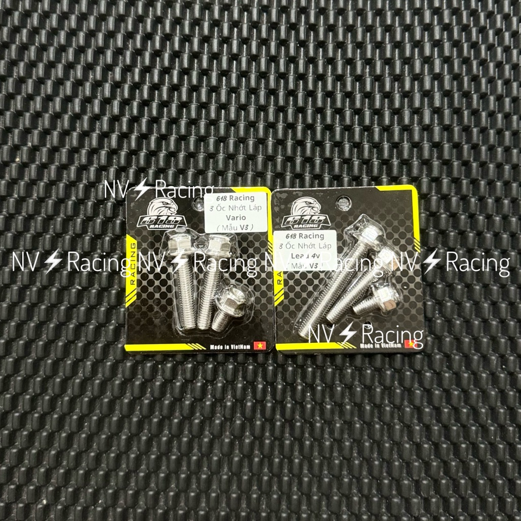 V3 ตะกั่ว 4 Val / Vario 618 Racing สแตนเลส 304 รุ่นชุดสกรูน้ํามัน