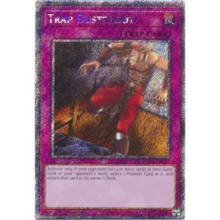 [การ์ด Yu-gi-oh] Trap Dustshoot - RA04-EN121 - Platinum Secret Rare 1st Edition