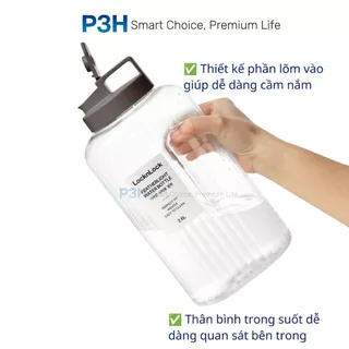 LocknLock ขวดน้ํา PET BPA Free HAP812 HAP739 HAP813 HAP814 สําหรับน้ําเย็นนมชาน้ําผลไม้ P3H