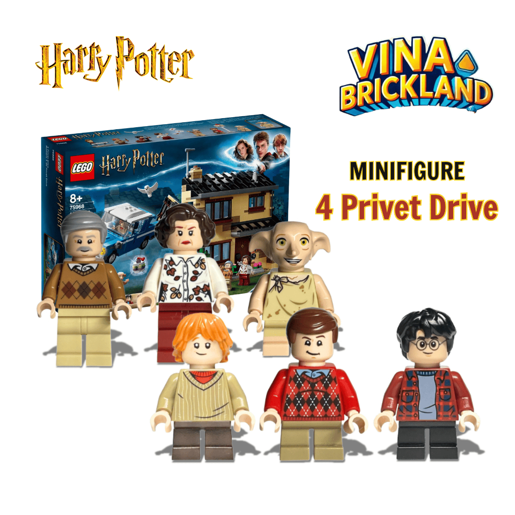 LEGO Harry Potter – Minifigure 4 Privet Drive (จากชุด 75968-1 4 Privet Drive)