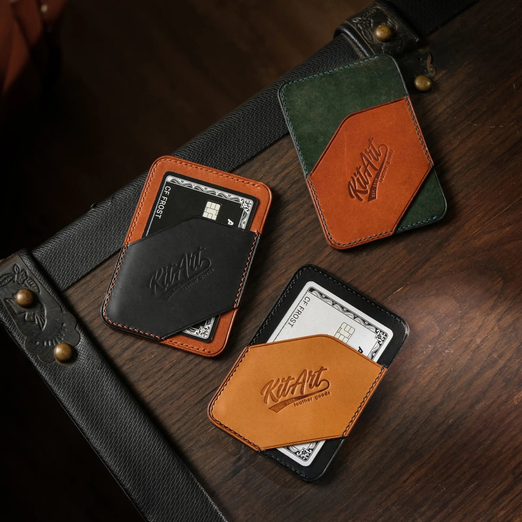 KITART - Card Holder Compact 2 ช่อง Cowhide Card Wallet