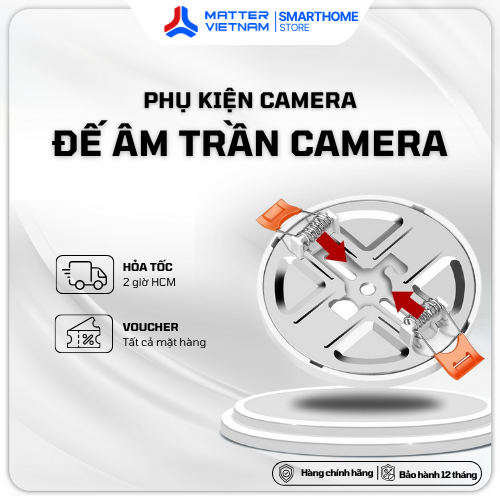 ขายึดเพดานกล้อง เฉพาะสําหรับกล้อง Aqara เพิ่มความงาม ครอบคลุมพลังงานจากเพดาน
