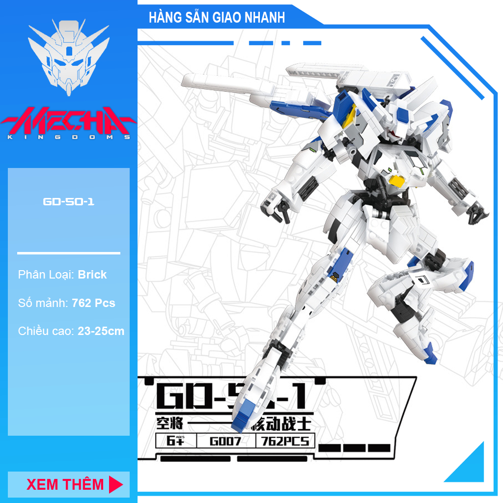 [AVAILABLE] อิฐ GD Paya G007 GD-50-1 โมเดลประกอบ