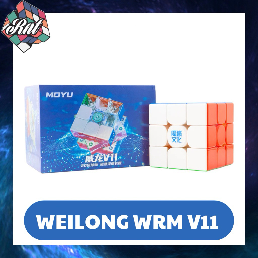 Rubik Moyu Weilong WRM V11 Ballcore 20M UV 3x3 แม่เหล็กมืออาชีพ