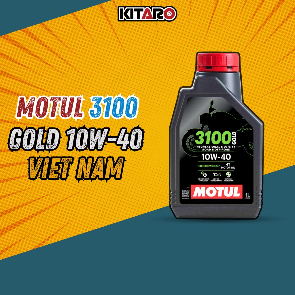Motul Gold 3100 10W40 1L น้ํามันมอเตอร์ไซค์