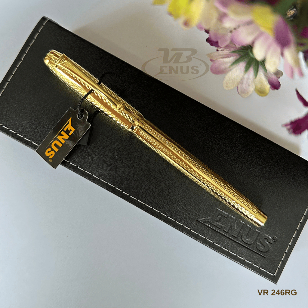 ศัตรู วีอาร์246รจ ปากกาลายเซ็นพรีเมี่ยม ปลายปากกา 0.7 มม. หมึกสีน้ําเงินหรูหรา สลักชื่อเป็นของขวัญที