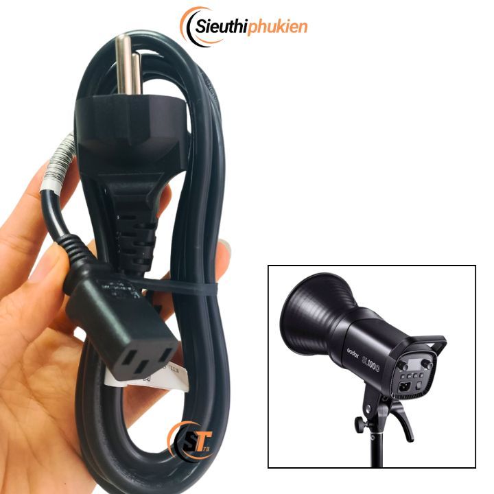 สายไฟสําหรับ Godox SL100D/SL100Bi Video Light Led ยาว 1.5 ม. 3 ม. รับน้ําหนักได้ของแท้