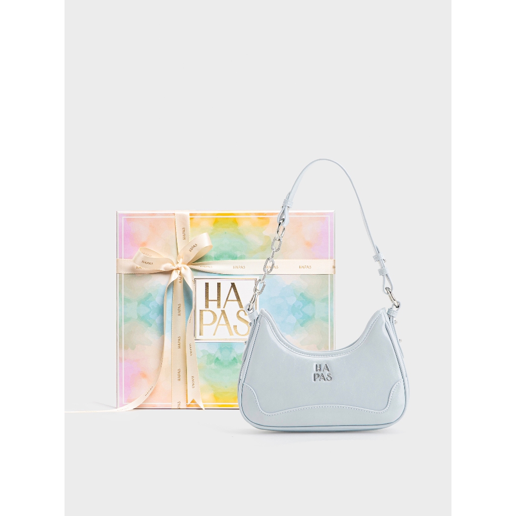 HAPAS Blue Lea Chain กระเป๋าสะพายไหล่ผู้หญิง