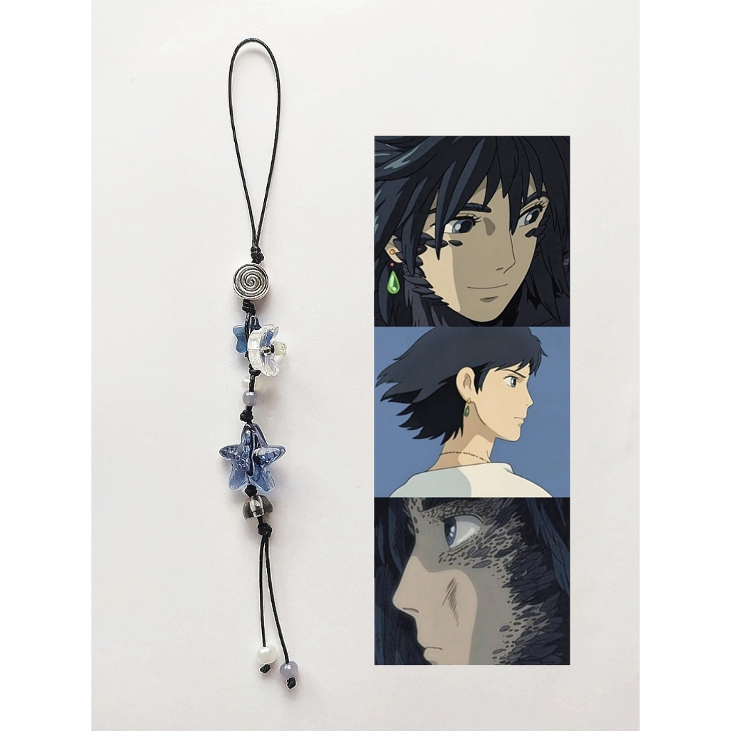 [ทํามือ] เชือกคล้องโทรศัพท์รูปตัว Ghibli ทําด้วยมือ - น่ารักวินเทจสไตล์ Ghibli ไม่ซ้ําใคร